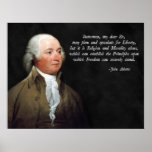 John Adams Morality Quote Posters