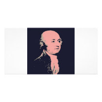 John Adams Customized Photo Card