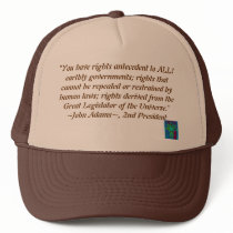 John Adams quote hat