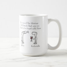 John and Gabrielle Coffee Mug