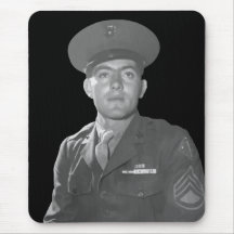 John Basilone -- Medal of Honor Recipient Mousepad