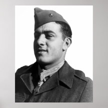 John Basilone -- WW2 Hero Posters