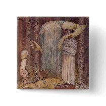 John Bauer TROLL HERB buttons