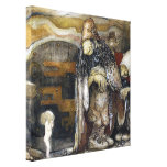 John Bauer Troll Stretched Canvas Print