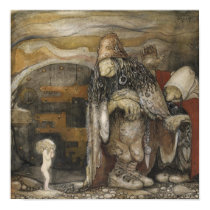 John Bauer Trolls Poster posters