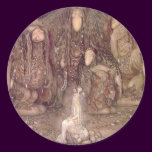 John Bauer - Trolls with an abducted princess