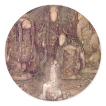 John Bauer - Trolls with an abducted princess stickers by MyOtherPlanet John Bauer - Trolls with an abducted princess stickers