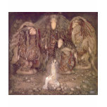 John Bauer - Trolls with an abducted princess