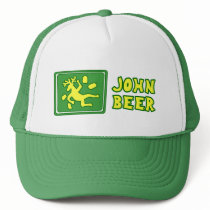John Beer - Trucker Hat by thesquidshop John Beer - Trucker Hat