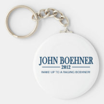 John Boehner 2012 - Wake up to a Boehner! Key Chain