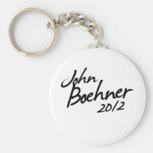 JOHN BOEHNER AUTOGRAPH 2012 KEY CHAINS