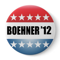 JOHN BOEHNER PINBACK BUTTON