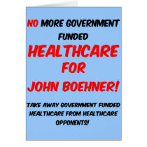 John Boehner Greeting Cards