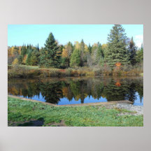John Brown Farm Historic Adirondack Autumn Grave Poster