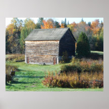 John Brown Farm Historic Adirondack Autumn Grave Posters
