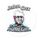 John Cox is my homegirl stickers