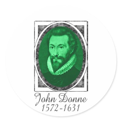 John Donne Sticker by nakedzealot