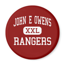 John E Owens - Rangers - High - Reading Michigan magnets