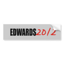 JOHN EDWARDS BUMPER STICKER