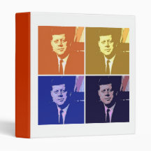 John F. Kennedy Binder