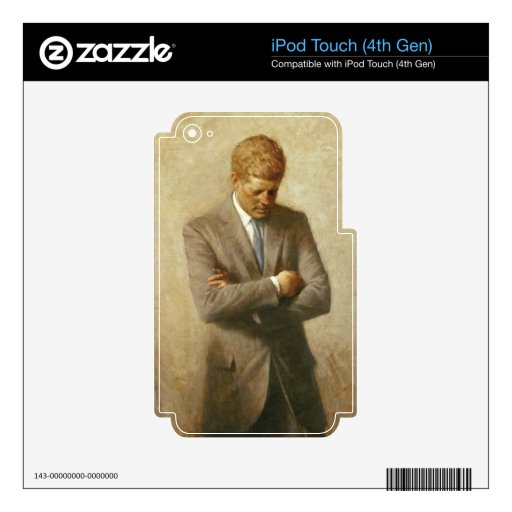John F. Kennedy Decal For iPod Touch 4G