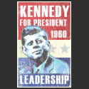 John F. Kennedy Historic President Campaign Poster shirt