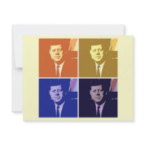John F Kennedy Invitations
