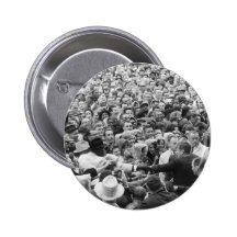 John F Kennedy JFK Fort Worth Rally '63 Pinback Button