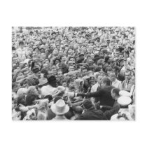 John F Kennedy JFK Fort Worth Rally '63 Post Card