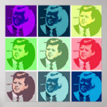 John F Kennedy/JFK  Pop Art Posters