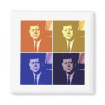 John F Kennedy Refrigerator Magnets