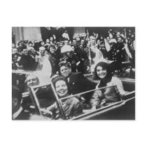 John F. Kennedy Motorcade Dallas Texas Nov 22 1963 Postcards