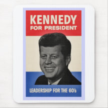 John F Kennedy Mouse Mat