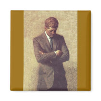 John F Kennedy Official Portrait Magnet