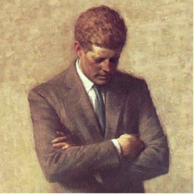 portrait of jfk