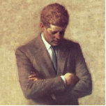 John F Kennedy Official Portrait Photo Cut Out
