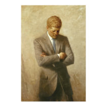 John F. Kennedy Painting Posters