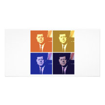 John F Kennedy Photo Card