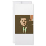 John F Kennedy Custom Rack Card