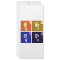 John F Kennedy Personalized Rack Card