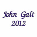 John Galt  2012 embroidered shirts