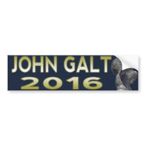 John Galt 2016 Bumper Sticker