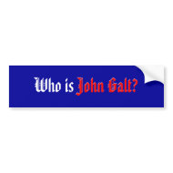 John Galt bumpersticker