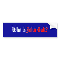 John Galt bumper stickers by OBumper John Galt bumper stickers