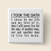 John Galt Oath button