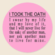 John Galt Oath stickers