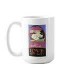John Gilbert & Greta Garbo in "Love" mugs