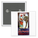 John Gilbert in The Big Parade buttons