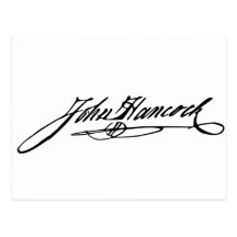 John Hancock Signature Post Cards