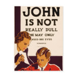 John is not really dull post cards